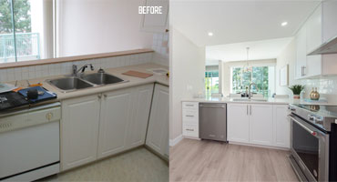 kitchen cabinet refacing greater vancouver